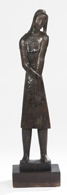 Renate by Jakob Wilhelm Fehrle - Auction record, sale price, and art valuation. Compare with similar artists and explore comparable artworks.