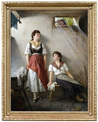 Sample artwork by Theodor von der Beek (1838 - 1921), known for painting - View similar artists and auction records
