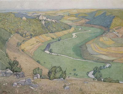 Septembermittag" by Felix Hollenberg - Auction record, sale price, and art valuation. Compare with similar artists and explore comparable artworks.
