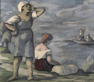 Sample artwork by Hugo Troendle (1882 - 1955), known for painting - View similar artists and auction records