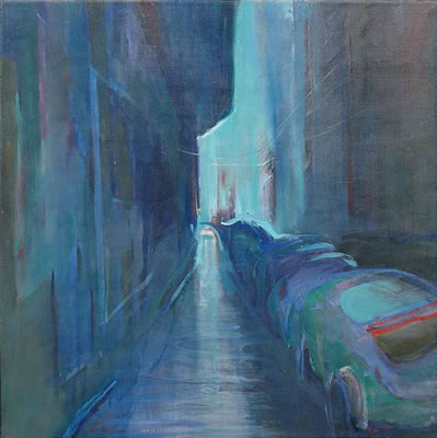 Straße in Stuttgart, 1980 by Frederick Daniel Bunsen - Auction record, sale price, and art valuation. Compare with similar artists and explore comparable artworks.