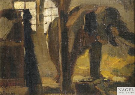Elephant house, 1909.