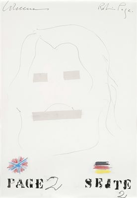 Portrait of Robin Page: Second-hand self-portrait