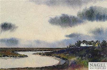 Abendliches Nordfriesland, 1984
