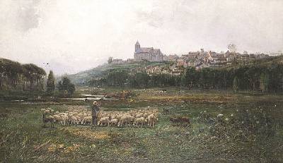 The Village of Clermount at Sunrise