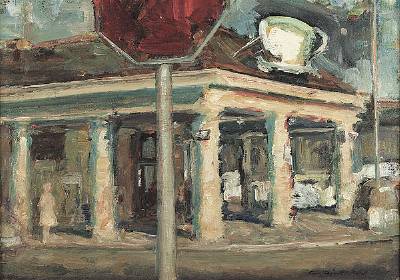 Morning Call, French Quarter by Charles Whitfield Richards - Auction record, sale price, and art valuation. Compare with similar artists and explore comparable artworks.