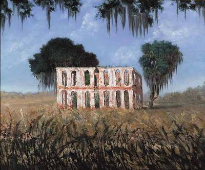 Ruins of Versailles Plantation, Chalmette, Louisiana