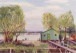 On the Batture by Hope Herberger - Auction record, sale price, and art valuation. Compare with similar artists and explore comparable artworks.