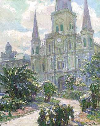 St. Louis Cathedral - New Orleans by Robert Wadsworth Grafton - Auction record, sale price, and art valuation. Compare with similar artists and explore comparable artworks.
