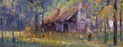 The Cabin, St. Augustine, Florida by Arthur Diehl - Auction record, sale price, and art valuation. Compare with similar artists and explore comparable artworks.