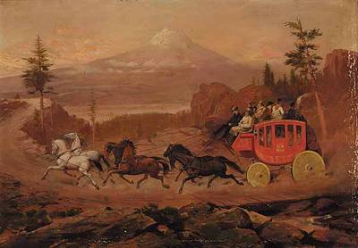 California to Oregon Stagecoach by Lloyd Branson - Auction record, sale price, and art valuation. Compare with similar artists and explore comparable artworks.