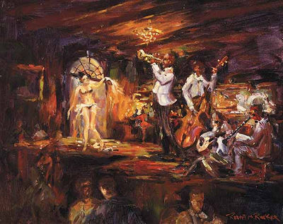 Sample artwork by Robert Rucker (1932 - 2001), known for landscape, genre of the old south - View similar artists and auction records