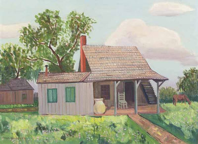 Cabin Scene by Hope Herberger - Auction record, sale price, and art valuation. Compare with similar artists and explore comparable artworks.