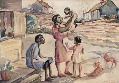 The Family by Charles Reinike - Auction record, sale price, and art valuation. Compare with similar artists and explore comparable artworks.