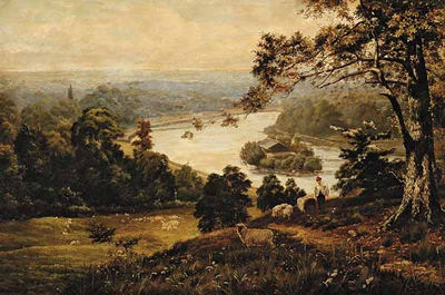 The Thames Valley, from the Western Slopes of Richmond Hill