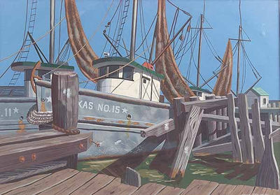Harbor at Galveston, Texas