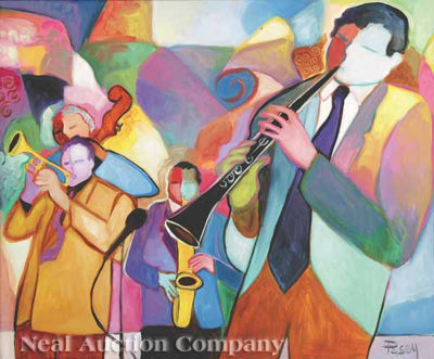 The Jazz Trio: Clarinet, Trumpet and Saxophone Players