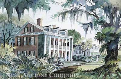 Shadows on the Teche by Ben Looney - Auction record, sale price, and art valuation. Compare with similar artists and explore comparable artworks.