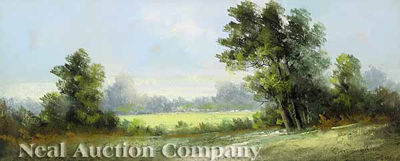 Sunlit Meadow in Kentucky