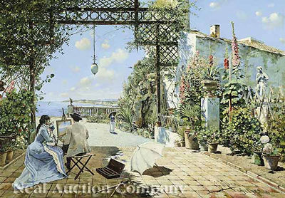Sample artwork by Joaquim Miro (1849 - 1914), known for painting - View similar artists and auction records
