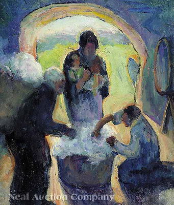 "Slaves in the Cotton Shed"
