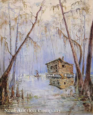 SWAMP TRAPPER'S CABIN
