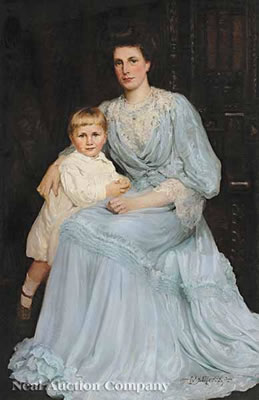 Portrait of a Lady and Child