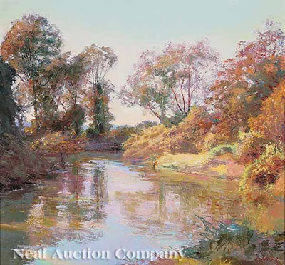Sample artwork by Gerald Deloach (20th century), known for paintings - View similar artists and auction records