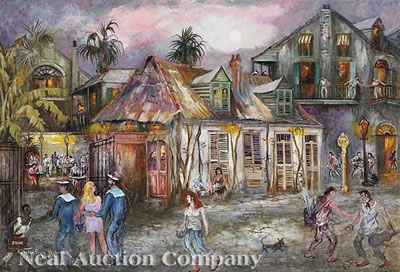 Cafe Lafitte, Bourbon St., French Quarter