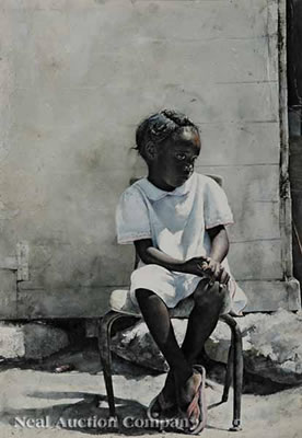 "Flip Flops and Lace" by Stephen Scott Young - Auction record, sale price, and art valuation. Compare with similar artists and explore comparable artworks.