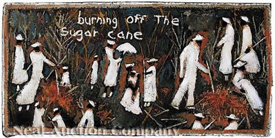 "Burning off the Sugar Cane"