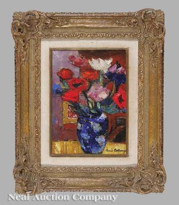 "Vase d'Anemones" by René Charles Bellanger - Auction record, sale price, and art valuation. Compare with similar artists and explore comparable artworks.