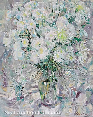 "Still Life of Chrysanthemums" by Horace Talmage Day - Auction record, sale price, and art valuation. Compare with similar artists and explore comparable artworks.