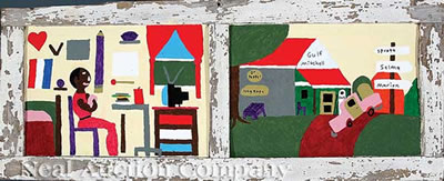 "Watching Television" and "Filling Station", 2012 (2)