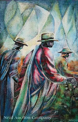 Three Field Workers