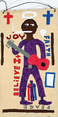 "Guitar Man", 2012 and "Flower Waitress", 2012 (2) by Earnest Williams - Auction record, sale price, and art valuation. Compare with similar artists and explore comparable artworks.