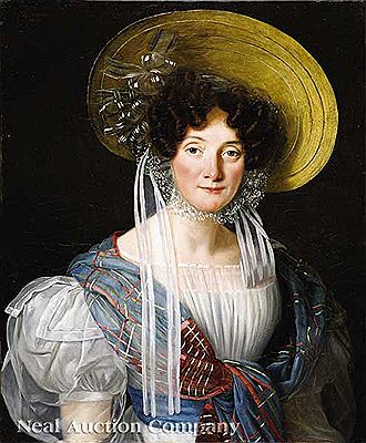 "Portrait of a French Woman, probably Catherine Fournier, mother of Alphonsine de Libeert"