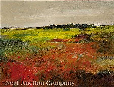 Orange and Yellow Field