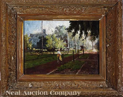 "View of St. Charles Avenue Streetcar" by Paul Poincy - Auction record, sale price, and art valuation. Compare with similar artists and explore comparable artworks.