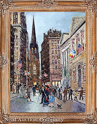 "Rare Wall Street Visitors"