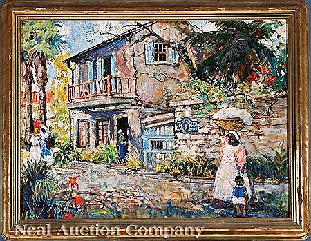"Old Don Toledo House - Oldest House in St. Augustine, Florida (America`s Oldest City)", 1934