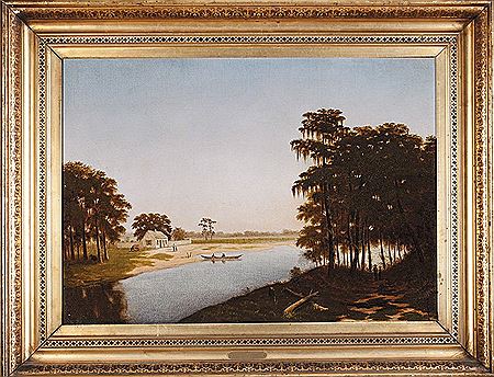 Sample artwork by Charles Giroux (1828 - 1885), known for landscape with rural figure genre - View similar artists and auction records