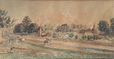 "Star Plantation, St. Charles, LA" by Adrien Persac - Auction record, sale price, and art valuation. Compare with similar artists and explore comparable artworks.