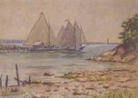 Sailboats on Lake Pontchartrain