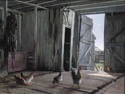 Rooster and Chickens