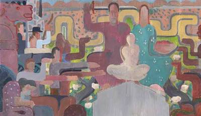 Cartoon for Mural at the United States Courthouse, Jackson, by Walter Inglis Anderson - Auction record, sale price, and art valuation. Compare with similar artists and explore comparable artworks.