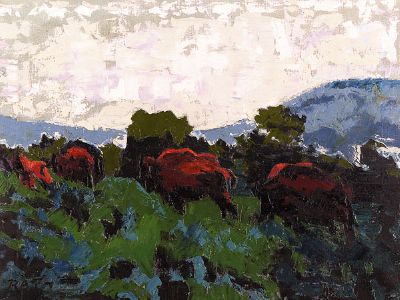 Buffalos by Hildegard Rath - Auction record, sale price, and art valuation. Compare with similar artists and explore comparable artworks.
