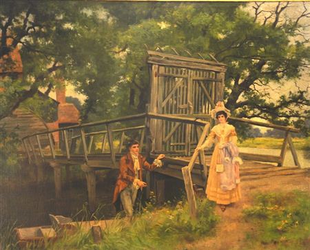 "The Meeting Place" by John Shirley-Fox - Auction record, sale price, and art valuation. Compare with similar artists and explore comparable artworks.