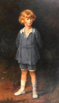 Portrait of a Boy, dressed in blue
