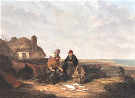 "Mending the Nets' and 'The Days Catch" by William P Rogers - Auction record, sale price, and art valuation. Compare with similar artists and explore comparable artworks.